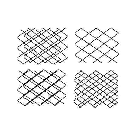 set line art rectangle shape background vector illustrationのイラスト素材