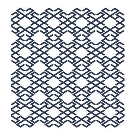 ornamental line art geometrical pattern for background and wallpaper