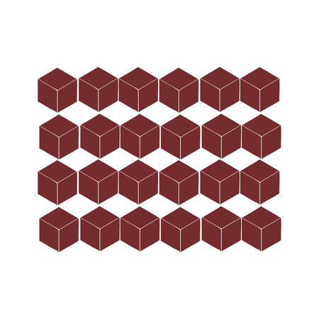 cubic batik ornamental line art geometrical pattern for background and wallpaperのイラスト素材