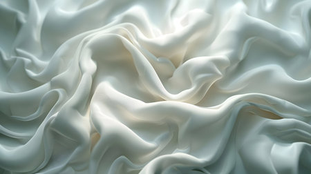 Elegant Draped Fabric Abstract Background Illustrationの素材