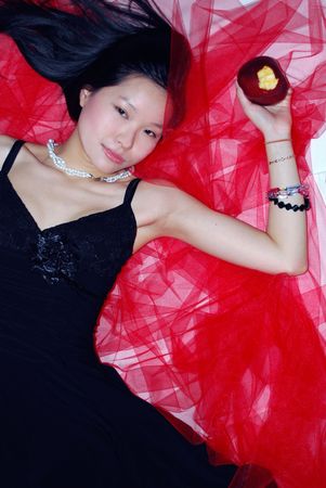 snow beautyの写真素材