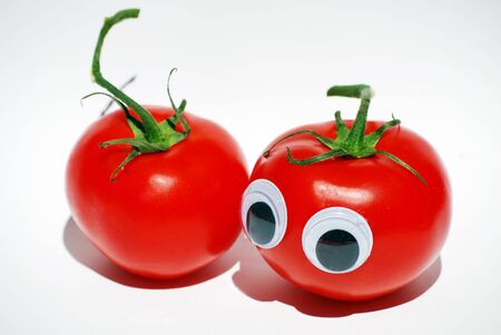couple of tomatosの写真素材
