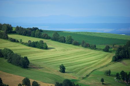 summer landscapeの写真素材