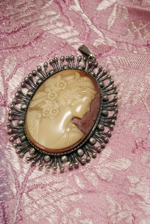 antique cameoの写真素材