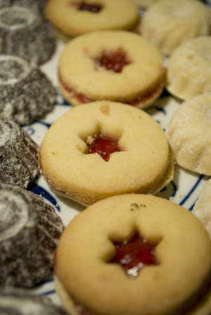 christmas candiesの写真素材