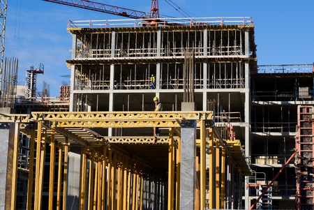 building under constructionのeditorial素材