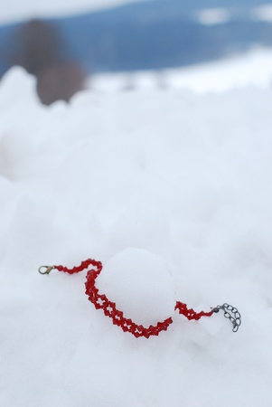 beaded necklaceの写真素材