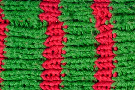 knitted structureの写真素材