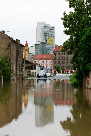 Floods in Prague, 3th june 2013のeditorial素材