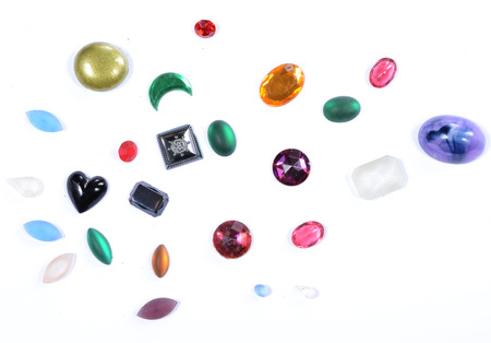 glass gems for craftsの写真素材