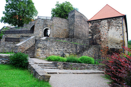 castle Svojanov, Czech republicのeditorial素材