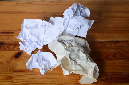 lost opportunities conceptの写真素材