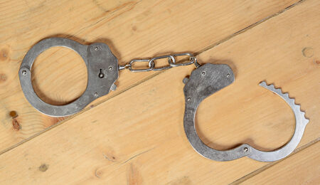 hand cuffsの写真素材