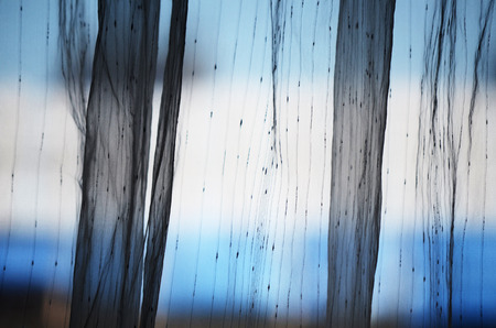 curtain detailの写真素材