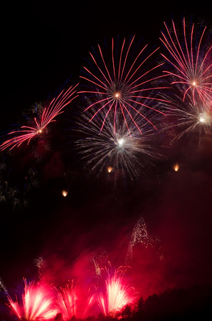fireworksの写真素材