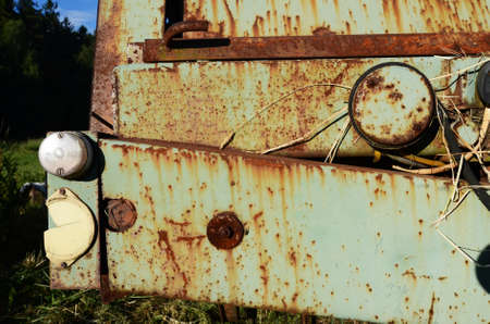 old truck detailの写真素材