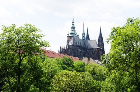 Saint Vitus Cathedral in Pragueのeditorial素材
