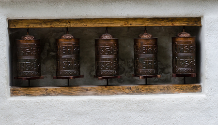 prayer millsの写真素材