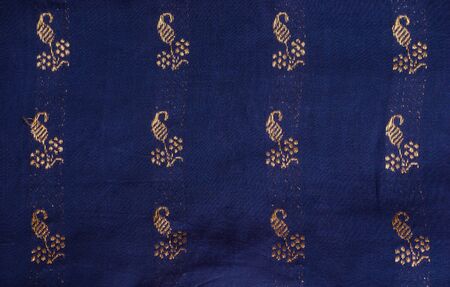 indian silk fabric detail