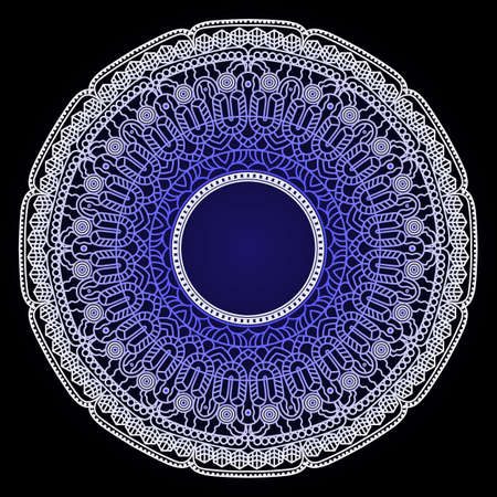 Abstract luxury floral and mandala elegant background