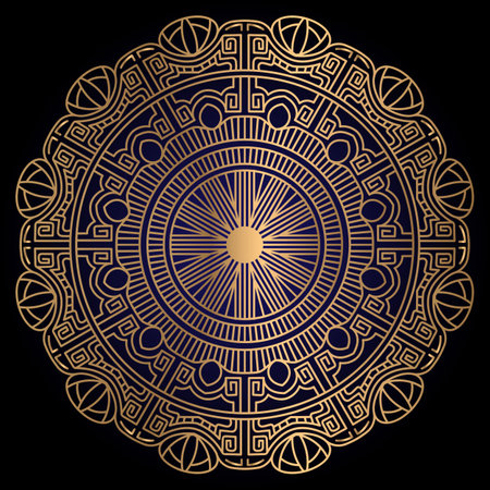 Luxury mandala background ornament decoration. Mandala for print, poster, cover, brochure, flyer, bannerのイラスト素材