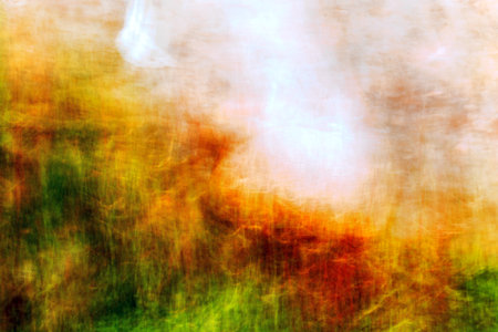 abstract background with bokeh defocused lights and shadow.の写真素材