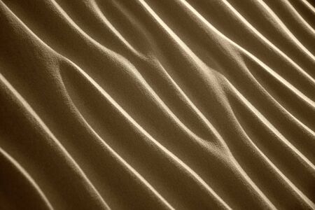 Desert sand pattern, Sahara desert in Morocco. の写真素材