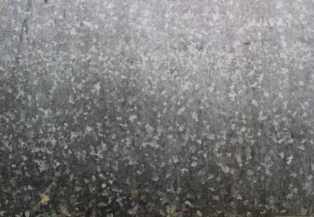 Closeup of Galvanized Sheet Metalの写真素材