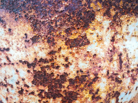 Rusty steel sheet is very old use for designed as background textures.