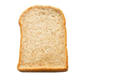 Sliced â€‹â€‹bread isolated on a white background.