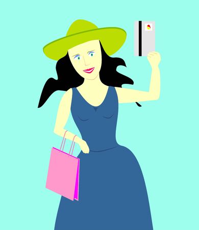 Shopping.のイラスト素材