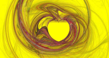 dimensional heart の写真素材