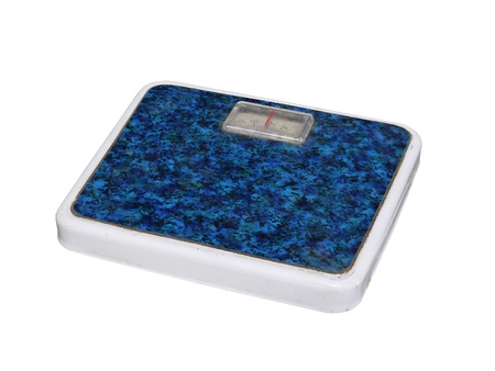   Photo floor scales isolated on white background の写真素材