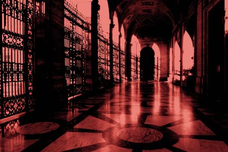 Basilica of San Giovanni, Romeの写真素材