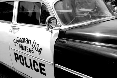 Seligman, Route 66の写真素材