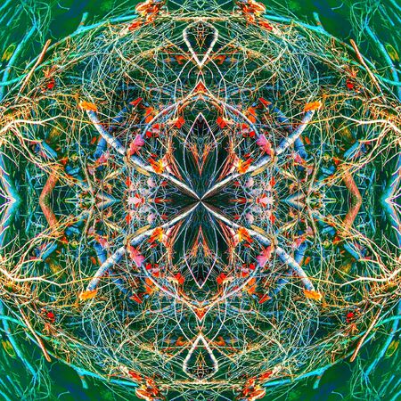 Colorful abstract illustrationの写真素材