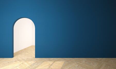 Modern bright interiors apartment 3D rendering illustrationの写真素材