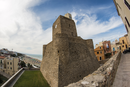 Castle on the sea, Termoliの写真素材
