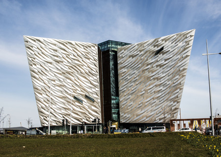 Titanic Museum Belfast, Irelandのeditorial素材