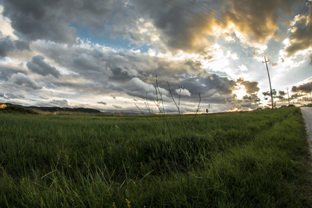 Naturalistic landscapeの写真素材