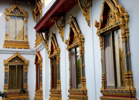 The Marble Temple Bangkok Thailandの写真素材
