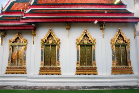 The Marble Temple Bangkok Thailandの写真素材