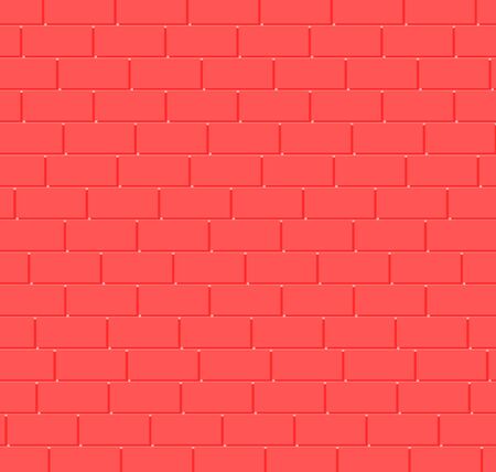 Pink brick wall background.のイラスト素材