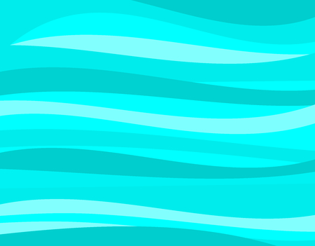 Abstract blue wave background texture,cartoon style  vector.のイラスト素材