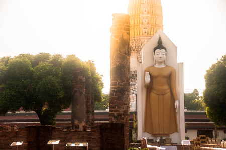 Buddha statue at the Buddhist temple