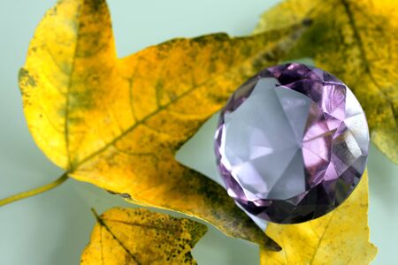 purple sapphire の写真素材
