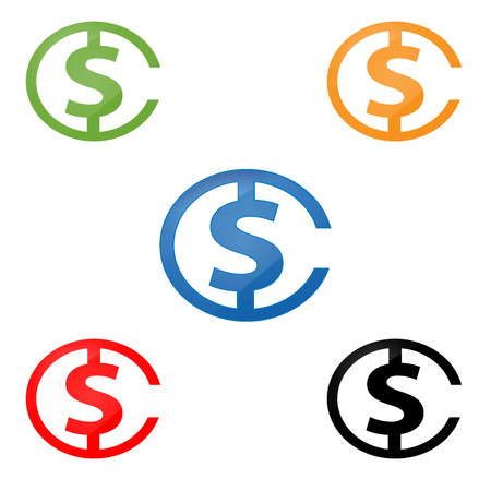 logo can also can icon. Suitable for a variety of industriesのイラスト素材