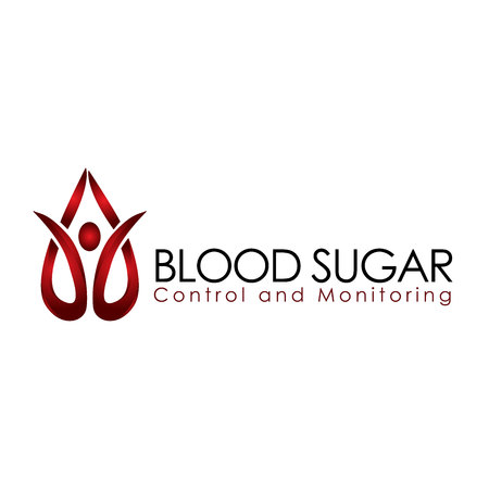 Blood sugar control and monitoring vector illustrationのイラスト素材