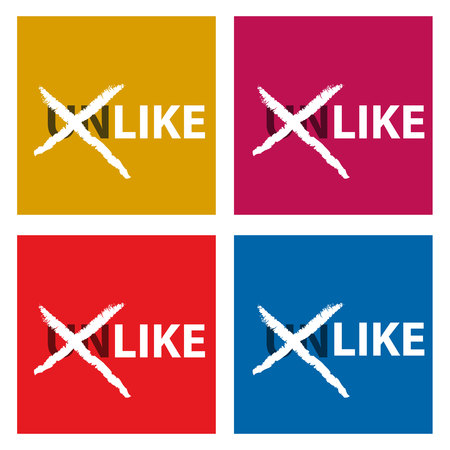 Throw un from unlike, unlike to like