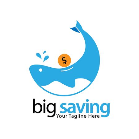 Big saving stock logo template, flat designのイラスト素材